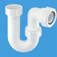 GRADE A1 - McAlpine Tubular Swivel P Trap GRADE A1 - McAlpine Tubular Swivel P Trap