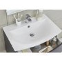 Graphite Wall Hung Bathroom Vanity Unit and Basin - W712 x H430mm
