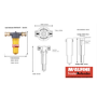 McAlpine Scale Defender Starter Kit - Protects Pipework Boilers Radiators Taps and Shower Screens