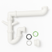 Space Saving Double Bowl Plumbing Kit- Essence