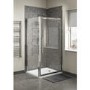 Claritas 8mm Glass Sliding Shower Door - 1100 x 1950mm