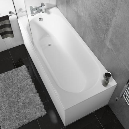 Sebring Single Ended Straight Standard Bath - 1700 x 700mm