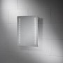 LED Bathroom Mirror Battery Operated - 390 x 500mm - Sensio Isla
