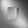 LED Bathroom Mirror Battery Operated - 390 x 500mm - Sensio Isla