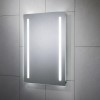 GRADE A1 - Battery Operated LED Bathroom Mirror - 500 x 700mm - Sensio Gina