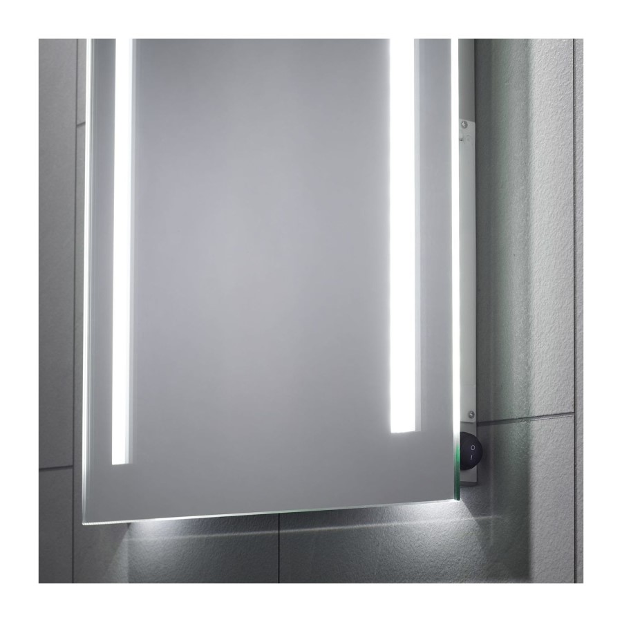Sensio Gina LED Bathroom Mirror Battery Operated 500 x 700mm