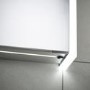 Sensio Ainsley Double Door Chrome Mirrored Bathroom Cabinet with Lights & Bluetooth 564 x 700mm