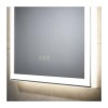 Rectangular LED Bathroom Mirror With Demister 500 x 700mm - Sensio Destiny