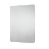 Sensio Reagan Rectangular Backlit LED Heated Bathroom Mirror with Shaver Socket 800 x 600mm