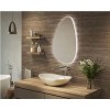 Sensio Mistral Teardrop Backlit LED Heated Bathroom Mirror 550 x 800mm