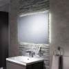 Sensio Eden Rectangular Backlit LED Heated Bathroom Mirror 900 x 600mm