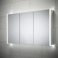 GRADE A1 - Ainsley Triple Door LED Cabinet - Sensio