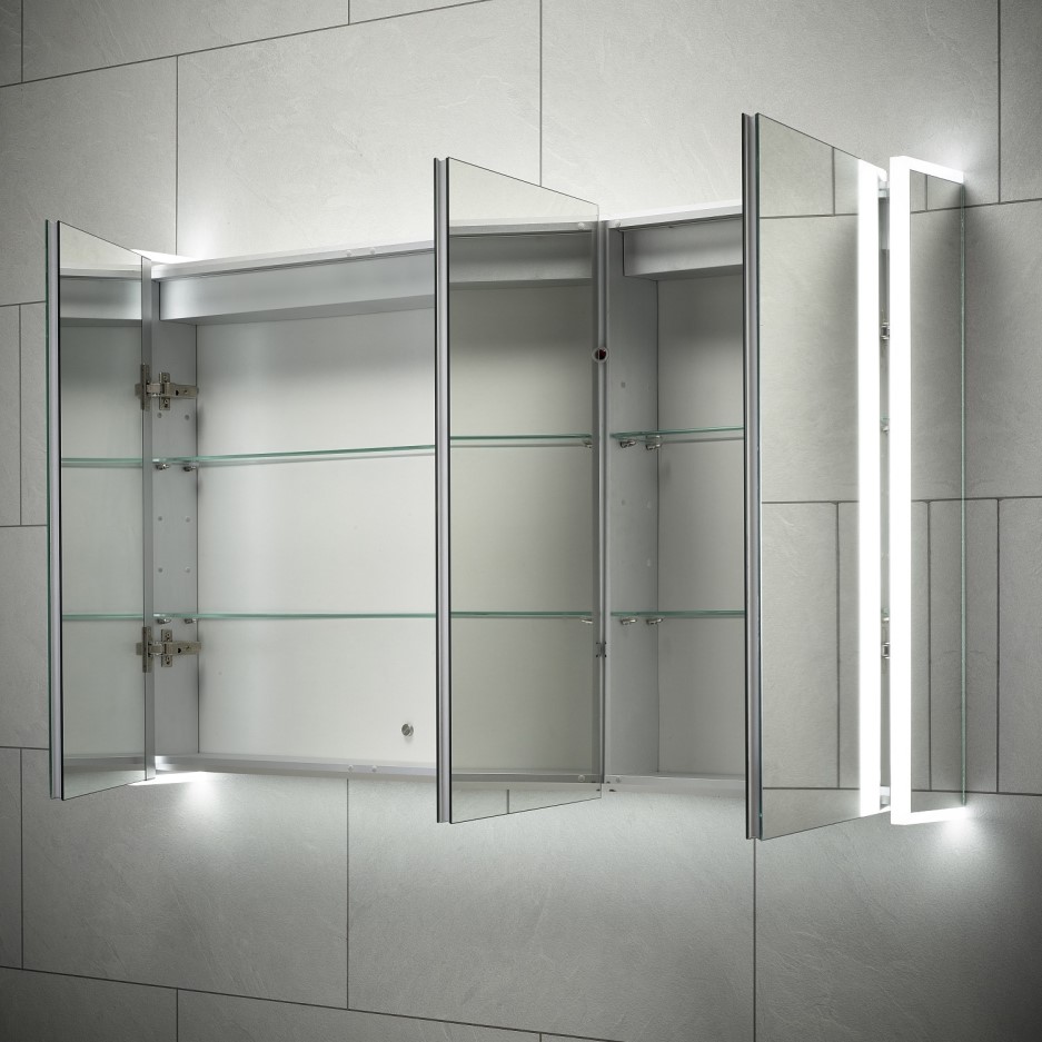 Illuminated Bathroom Mirror with Bluetooth 1200 x 700mm Sensio Ainsley Better
