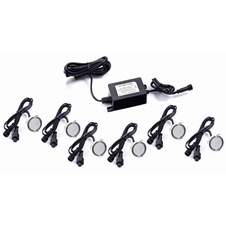 Bathroom and Kitchen Plinth Lights x 6