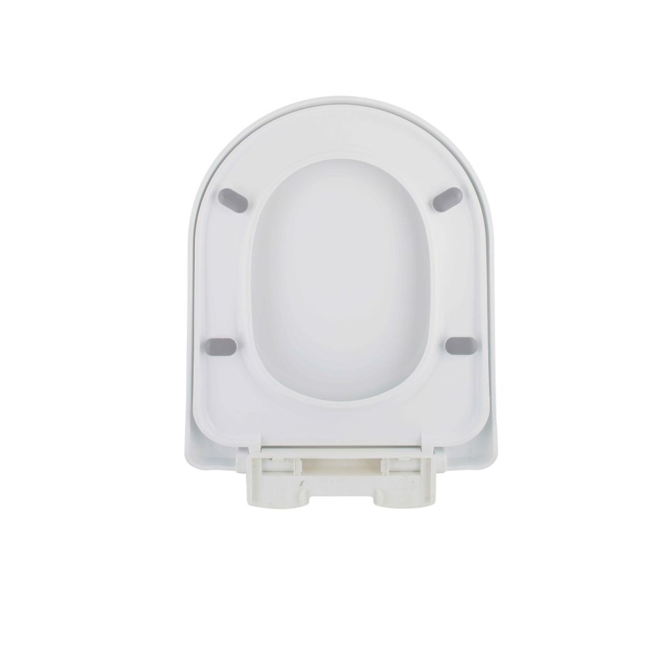 D Shaped Soft Close Quick Release Toilet Seat Better Bathrooms