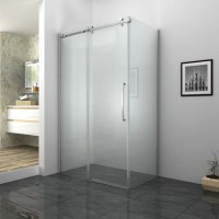 1200 Frameless Sliding Shower Door -8mm Easy Clean Glass- Taylor & Moore