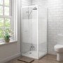 GRADE A1 - Taylor & Moore Shower with Pivot Door - 760 x 760mm