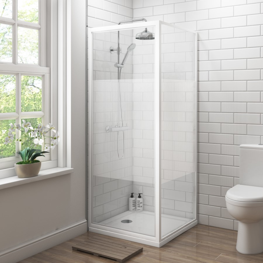 GRADE A1 - Taylor & Moore Shower with Pivot Door - 760 x 760mm