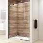 Taylor & Moore Sliding Shower Door - 1200 x 1850mm