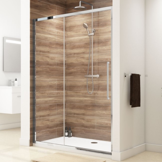 Taylor & Moore Sliding Shower Door - 1200 x 1850mm