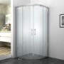 Quadrant Shower Enclosure with Twin Sliding Door - 1000 x 1000mm