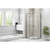 Shower Enclosure with Twin Sliding Door 800 x 800mm - 6mm Glass - Taylor &amp; Moore Range