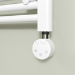 White electriQ 400W Smart Wi-Fi Thermostatic Heating Element for Electric & Dual-Fuel Radiators and Towel Rails – Plug-In or Hardwired