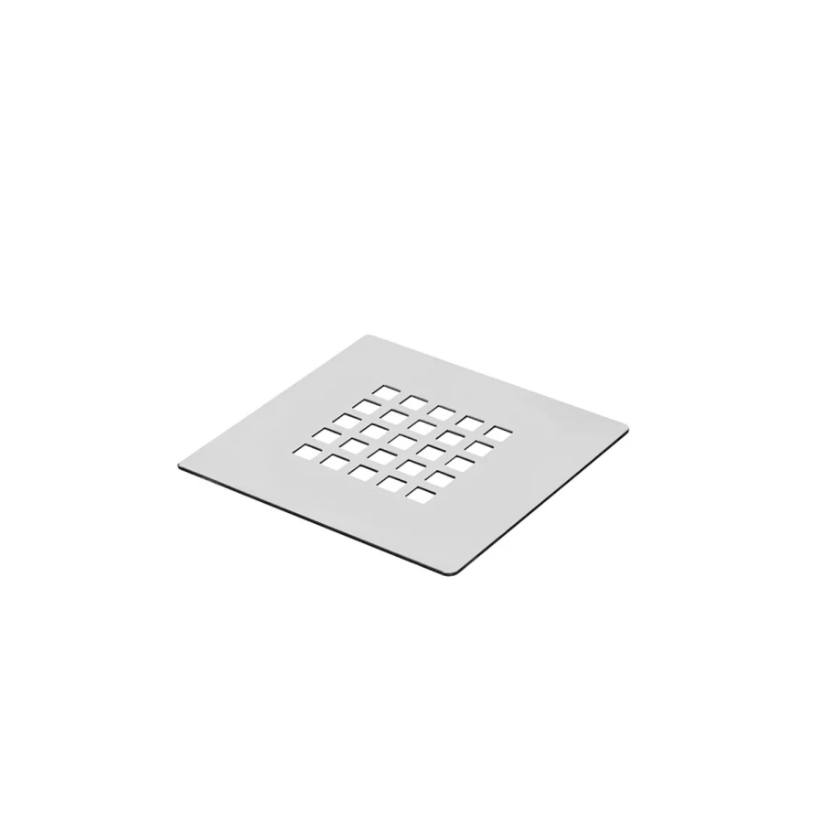 GRADE A1 - 1200 x 800mm White Slate Effect Tray with Grate - Sileti 