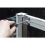 Claritas 6mm Glass Sliding Shower Door - 1200 x 1850mm
