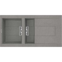 1.5 Bowl Grey Composite Kitchen Sink 