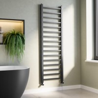 Gunmetal Grey Towel Radiator 1600 x 500mm - Sonoran Gunmetal Grey Towel Radiator 1600 x 500mm - Sonoran