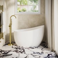 Freestanding Japanese Soaking Deep Slipper Bath With Seat 1200 x 730mm - Sosa