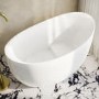 Freestanding Japanese Soaking Deep Slipper Bath With Seat 1200 x 730mm - Sosa