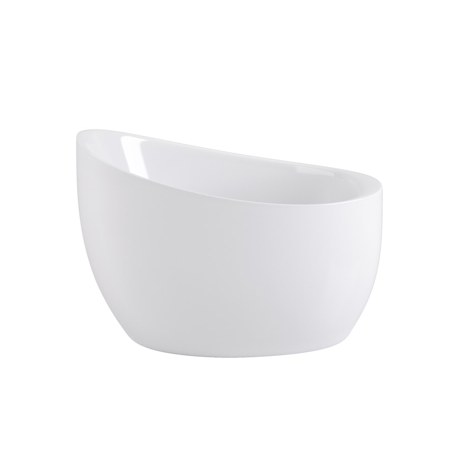 Freestanding Japanese Soaking Deep Slipper Bath With Seat 1200 x 730mm - Sosa
