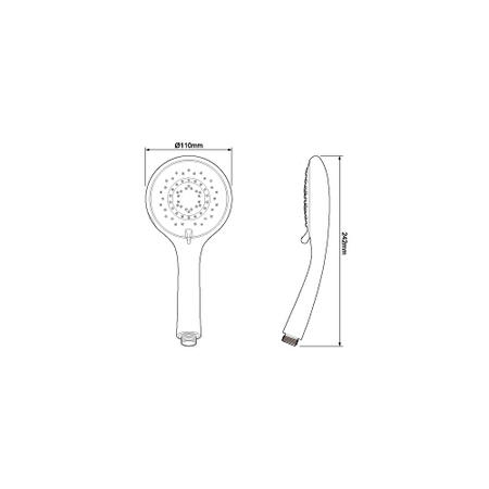 Triton T100xr Slimline 10.5kw Electric Shower