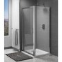 Claritas 6mm Glass Shower Door Side Panel - 800 x 1850mm
