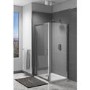 Claritas 6mm Glass Shower Door Side Panel - 800 x 1850mm