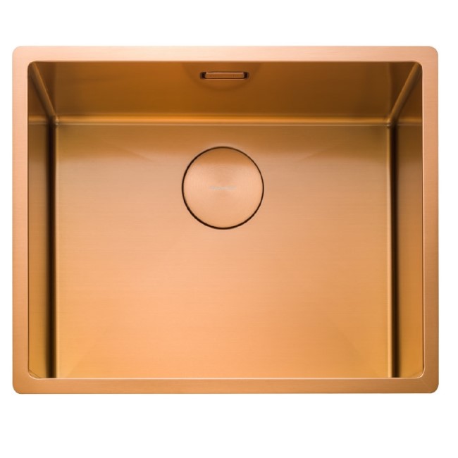 Single Bowl Copper Stainless Steel Kitchen Sink - Rangemaster Spectra