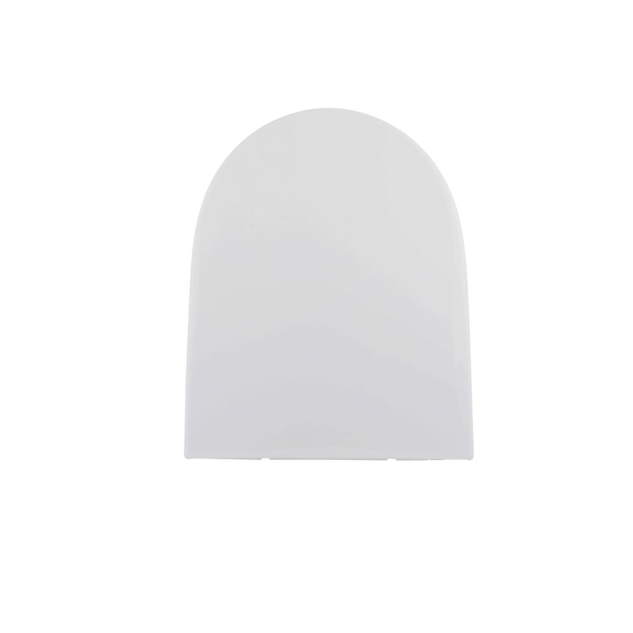 GRADE A1 - Cedar Wrap Around Style Soft Close Quick Release Toilet Seat