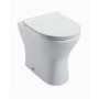 Cedar Back to Wall Toilet with Soft Close Seat