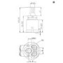 Mixer Cartridge For Arissa Taps 49.45mm