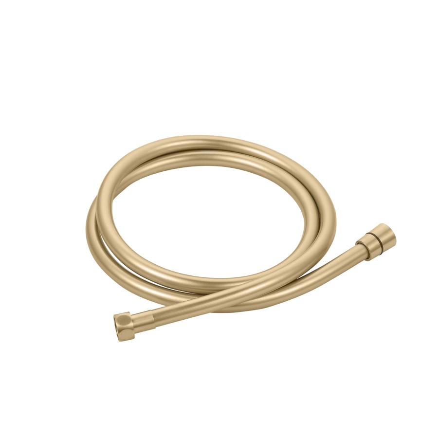 1500mm Brushed Brass PVC Shower Hose