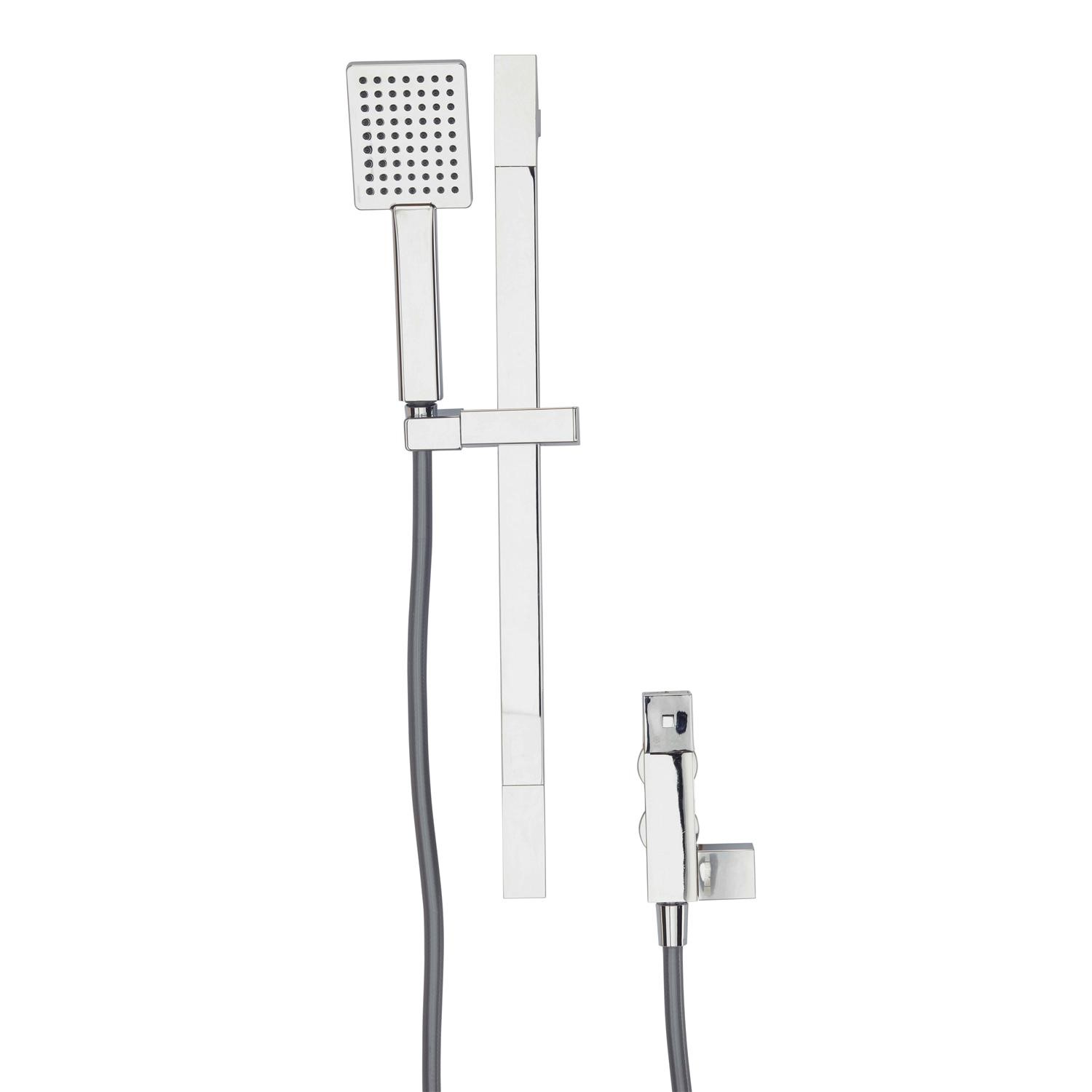 Square Shower & Slide Rail Kit Better Bathrooms