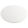Matt White Stone Resin Bath Waste Cover