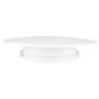 Matt White Stone Resin Bath Waste Cover