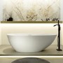 Freestanding Double Ended Stone Resin Solid Surface Bath 1700 x 860mm - Solace
