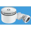GRADE A1 - 90mm x 50mm Water Seal Shower Trap with 1&#189;&quot; Outlet