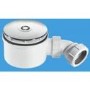 GRADE A1 - 90mm x 50mm Water Seal Shower Trap with 1½" Outlet