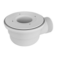 90mm Tray Waste for Sileti Trays - White