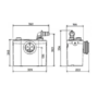 Saniflo Sanitop Up Macerator Pump
